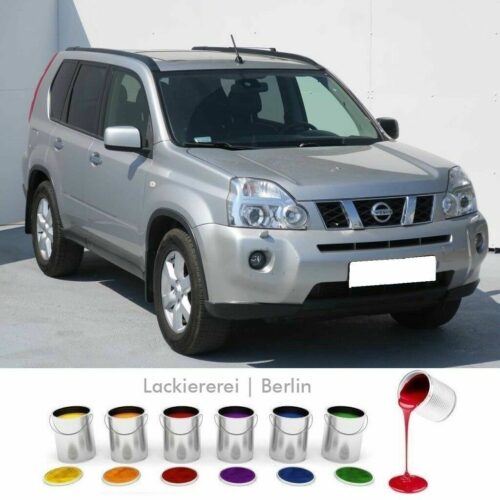 STOßSTANGE VORNE LACKIERT IN WUNSCHFARBE NEU für Nissan X-TRAIL 2007-2010 mit SRA