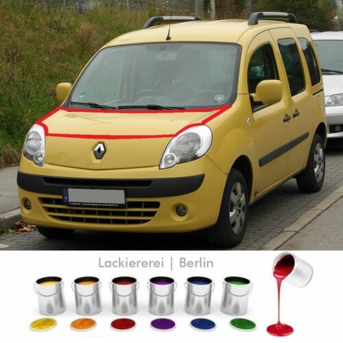 MOTORHAUBE LACKIERT IN WUNSCHFARBE NEU für Renault Kangoo 2008-2013
