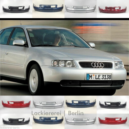 STOßSTANGE VORNE LACKIERT IN WUNSCHFARBE NEU für Audi A3 8L 2000-2003