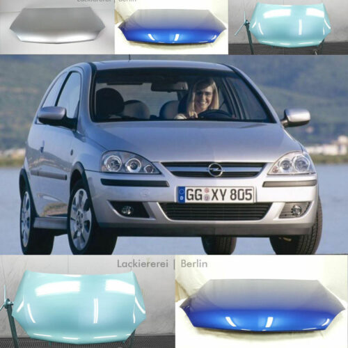 MOTORHAUBE LACKIERT IN WUNSCHFARBE NEU für Opel Corsa C 2000-2006