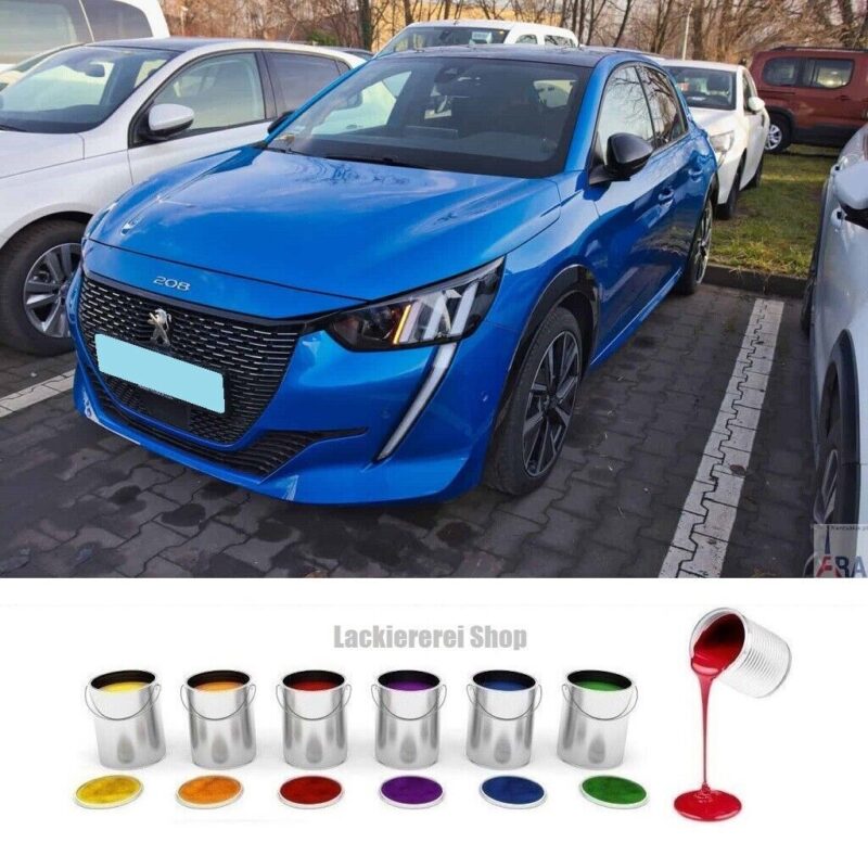 STOßSTANGE VORNE LACKIERT IN WUNSCHFARBE NEU für Peugeot 208 2019-2023 GT-Line