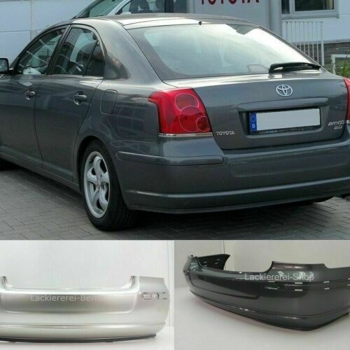 STOßSTANGE HINTEN LACKIERT IN WUNSCHFARBE NEU für Toyota Avensis 2003-2008