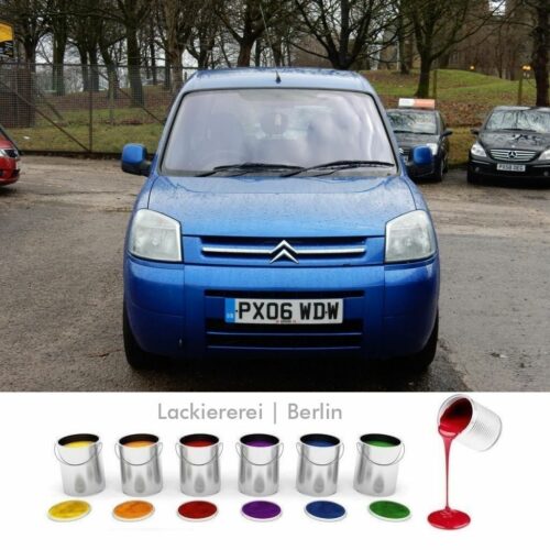 STOßSTANGE VORNE LACKIERT IN WUNSCHFARBE NEU für Citroen Berlingo 2002-2009