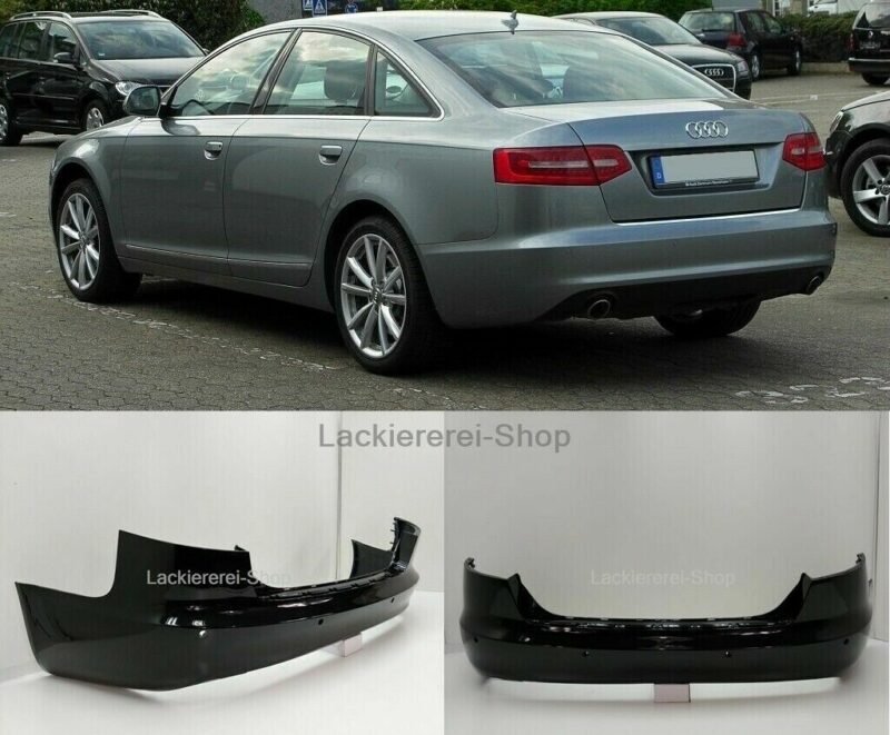 STOßSTANGE HINTEN LACKIERT IN WUNSCHFARBE NEU für Audi A6 C6 2008-2011