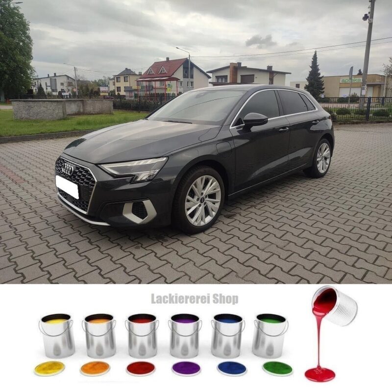 KOTFLÜGEL VORNE LINKS LACKIERT IN WUNSCHFARBE NEU passend für AUDI A3 8Y Plug-In