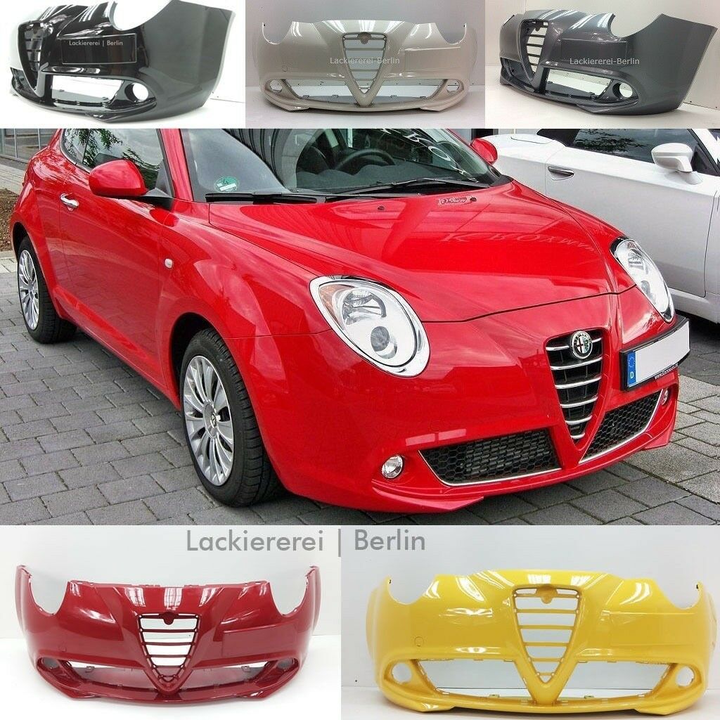 Alfa Romeo Mito Stossstange Vorne Lackiert In Ihrer Wunschfarbe Neu Passgenau Lackiererei Shop De