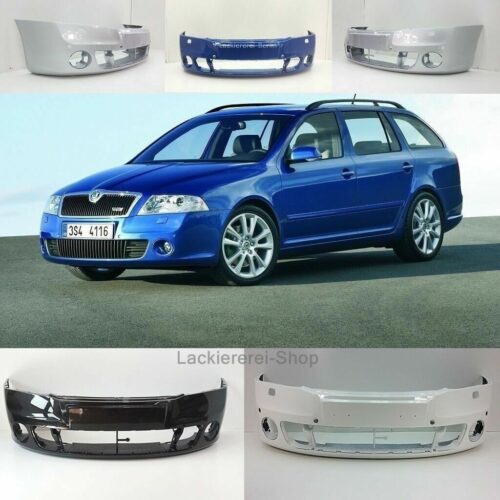 Skoda Octavia RS 2005-2008 STOßSTANGE VORNE LACKIERT IN WUNSCHFARBE NEU ORIGINALTEIL