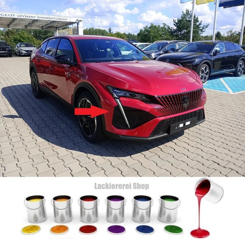 STOßSTANGE ECKE VORNE LACKIERT IN WUNSCHFARBE NEU für Peugeot 408 II 2022-