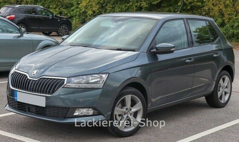 STOßSTANGE VORNE LACKIERT IN Corrida Rot LF3K für Skoda Fabia NJ 2018-2021 NEU – Bild 3