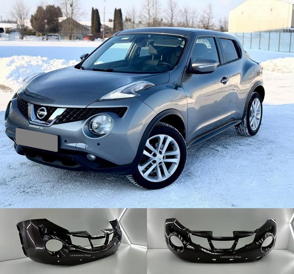 STOßSTANGE VORNE LACKIERT IN WUNSCHFARBE NEU für Nissan Juke 2010-2014 PDC