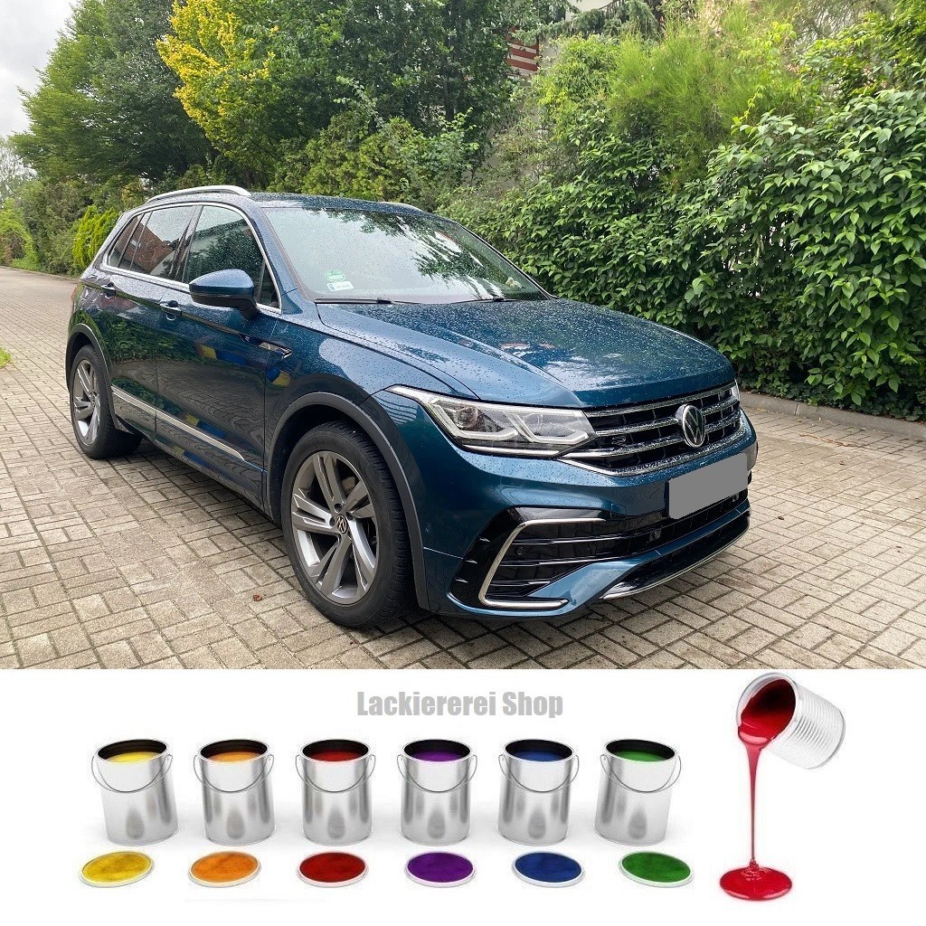 STOßSTANGE VORNE LACKIERT IN WUNSCHFARBE NEU für VW Tiguan R-Line 2020-2024