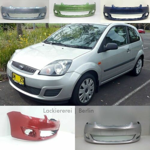 STOßSTANGE VORNE LACKIERT IN WUNSCHFARBE NEU für Ford Fiesta MK6 2005-2008