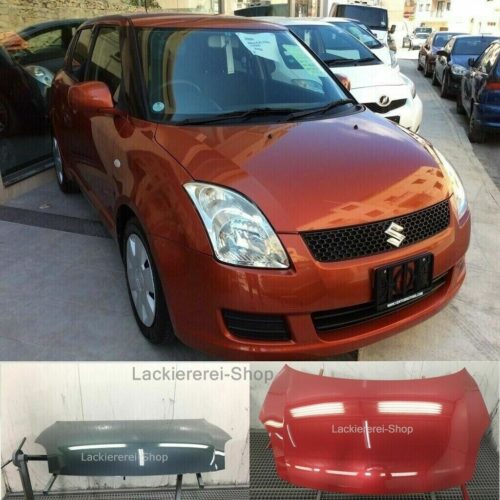 MOTORHAUBE LACKIERT IN WUNSCHFARBE NEU für Suzuki Swift III 2005-2010