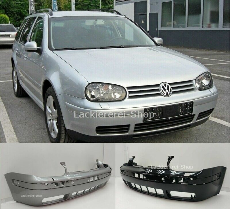 STOßSTANGE VORNE LACKIERT IN WUNSCHFARBE NEU für VW Golf 4 1997-2006 SRA
