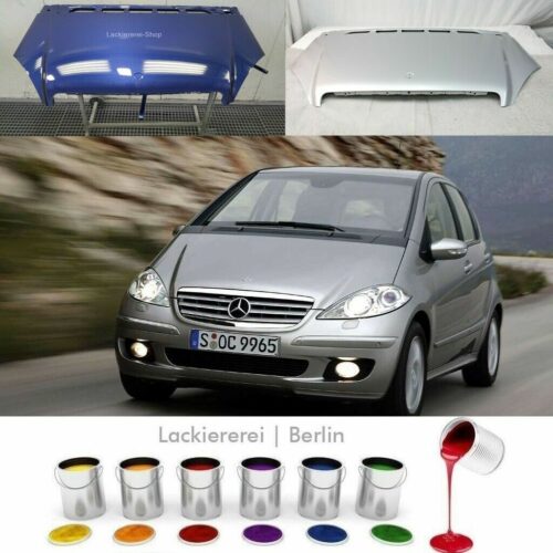 Mercedes Benz A Klasse W169 Kotflugel Vorne Lackiert In Wunschfarbe Neu Lackiererei Shop De