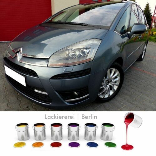 STOßSTANGE VORNE LACKIERT IN WUNSCHFARBE NEU für Citroen C4 Picasso 2006-2010 SRA 
