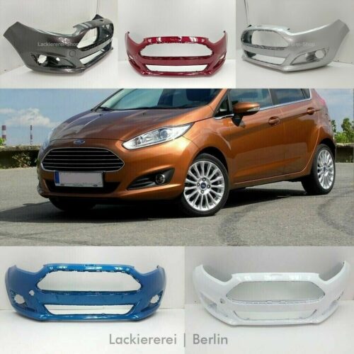 STOßSTANGE VORNE LACKIERT IN WUNSCHFARBE NEU für Ford Fiesta JA8 2013-2017