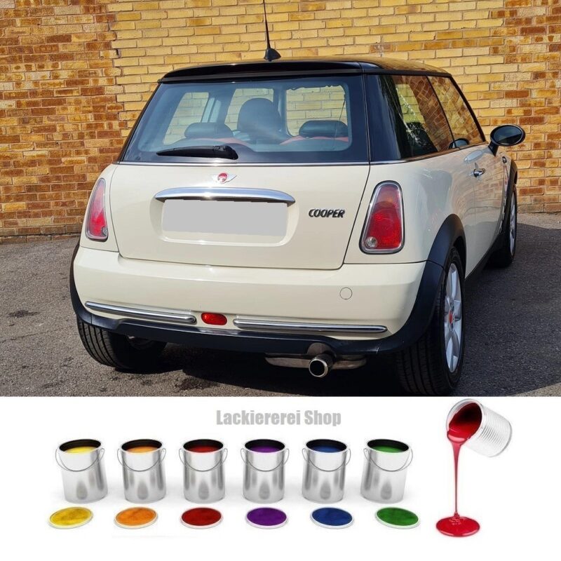 STOßSTANGE HINTEN LACKIERT IN WUNSCHFARBE NEU für MINI COOPER / ONE 2004-2008