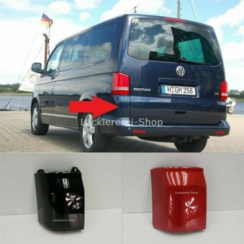 STOßSTANGE ECKE HINTEN LACKIERT IN WUNSCHFARBE NEU für VW T5 Multivan/Caravelle 2003-2015