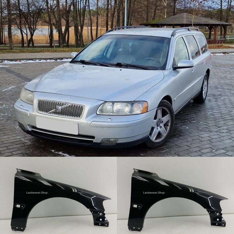 KOTFLÜGEL VORNE LACKIERT IN WUNSCHFARBE NEU für VOLVO V70 2000-2007