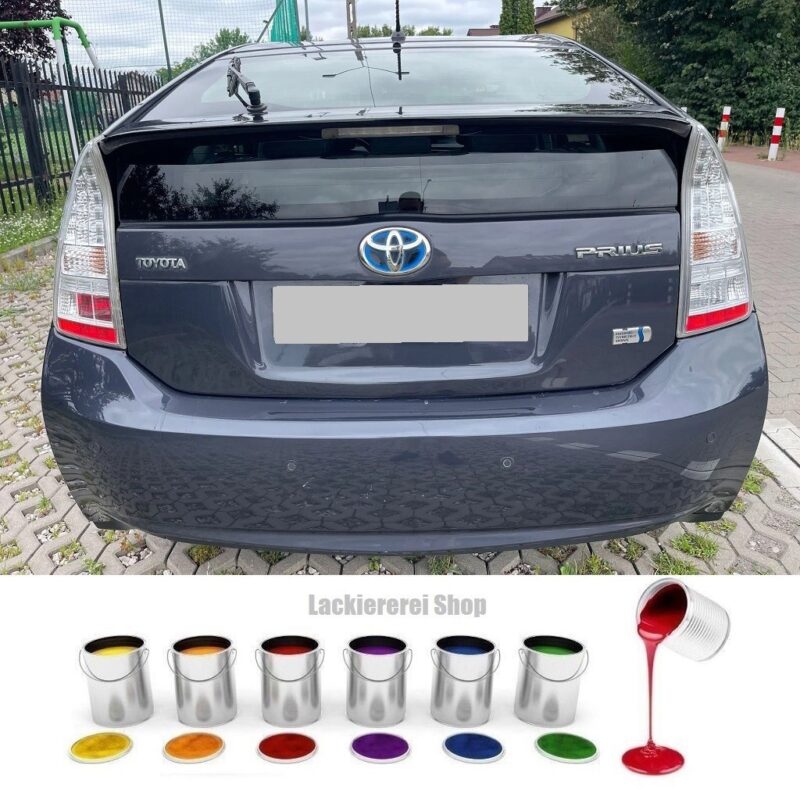 STOßSTANGE HINTEN LACKIERT IN WUNSCHFARBE NEU für Toyota Prius 2009-2016 PDC