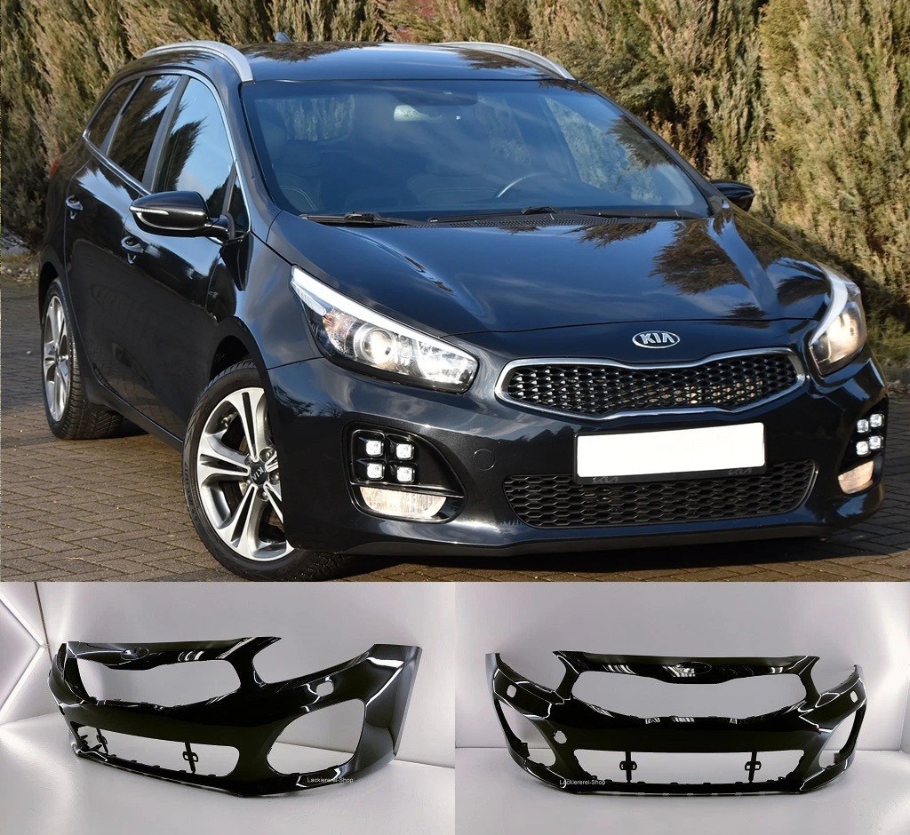 STOßSTANGE VORNE LACKIERT IN WUNSCHFARBE NEU KIA CEED GT-LINE 2015-2018 ORIGINALTEIL
