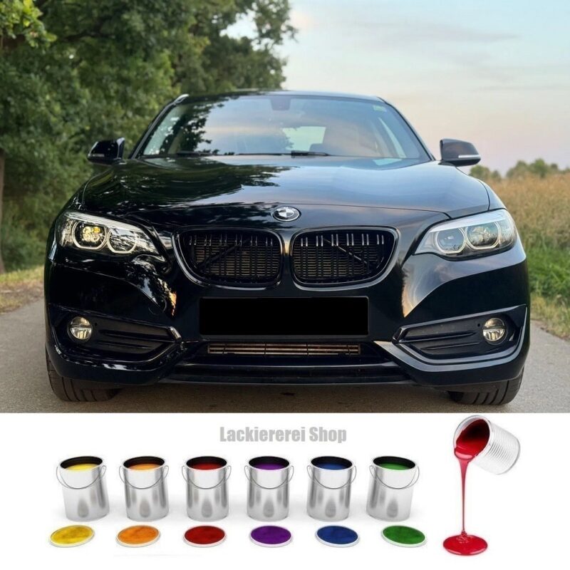 STOßSTANGE VORNE LACKIERT IN WUNSCHFARBE NEU für BMW 2er F22/F23 2014-2021