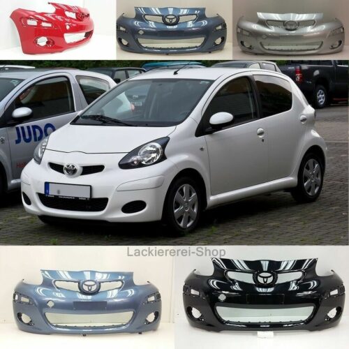 STOßSTANGE VORNE LACKIERT IN WUNSCHFARBE NEU für Toyota Aygo 2009-2012