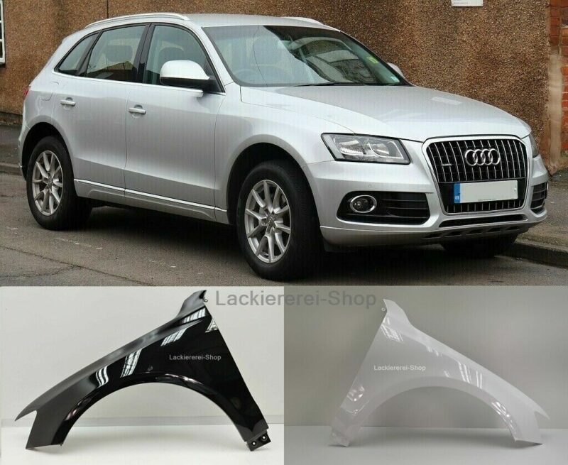 KOTFLÜGEL VORNE LACKIERT IN WUNSCHFARBE, NEU passend für Audi Q5 2012-2016