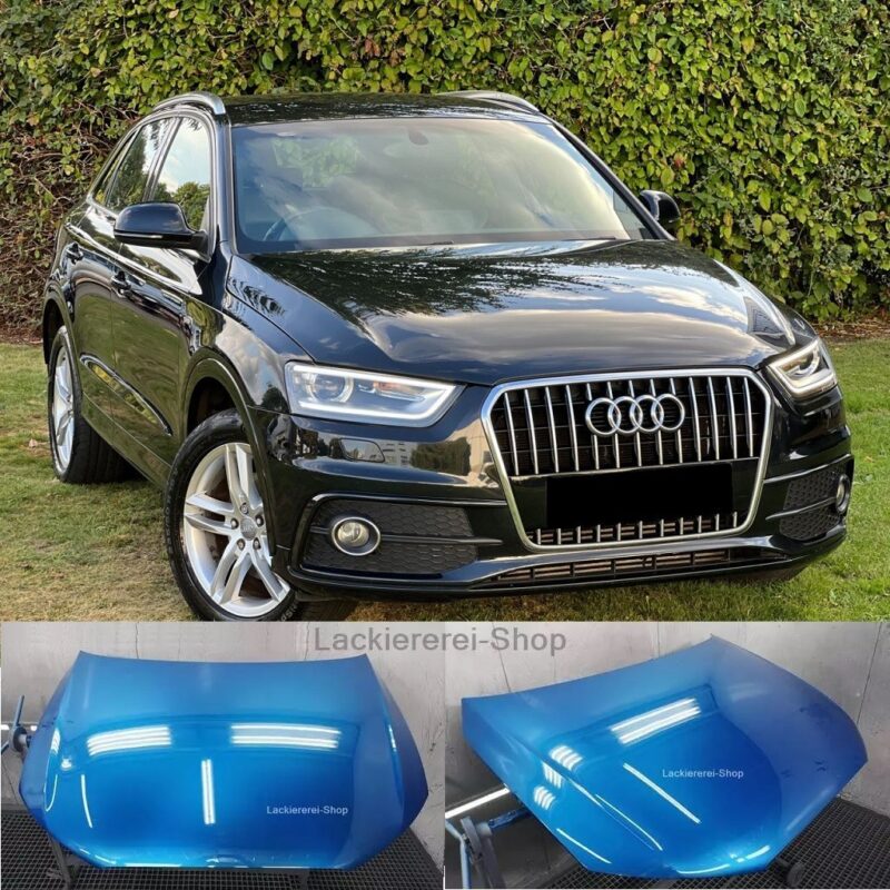 MOTORHAUBE LACKIERT IN WUNSCHFARBE NEU für Audi Q3 2011-2018 ALU
