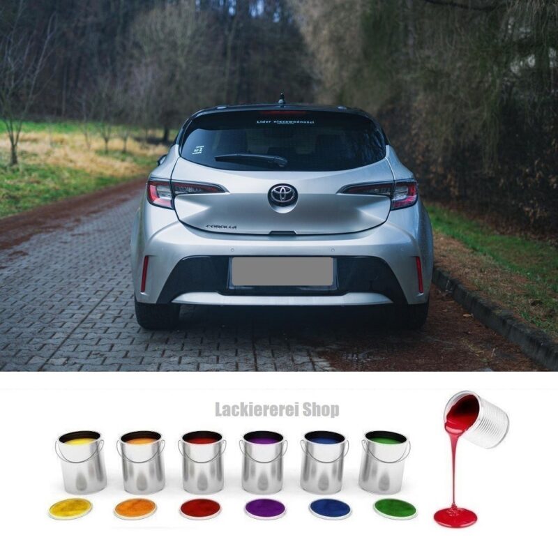 STOßSTANGE HINTEN LACKIERT IN WUNSCHFARBE NEU für Toyota Corolla 2018-2023