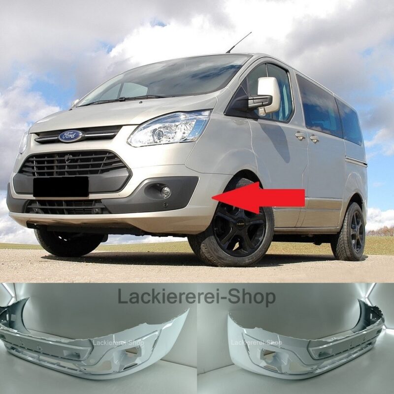 STOßSTANGE VORNE LACKIERT IN WUNSCHFARBE für Ford Transit/Tourneo Custom 2012-2017