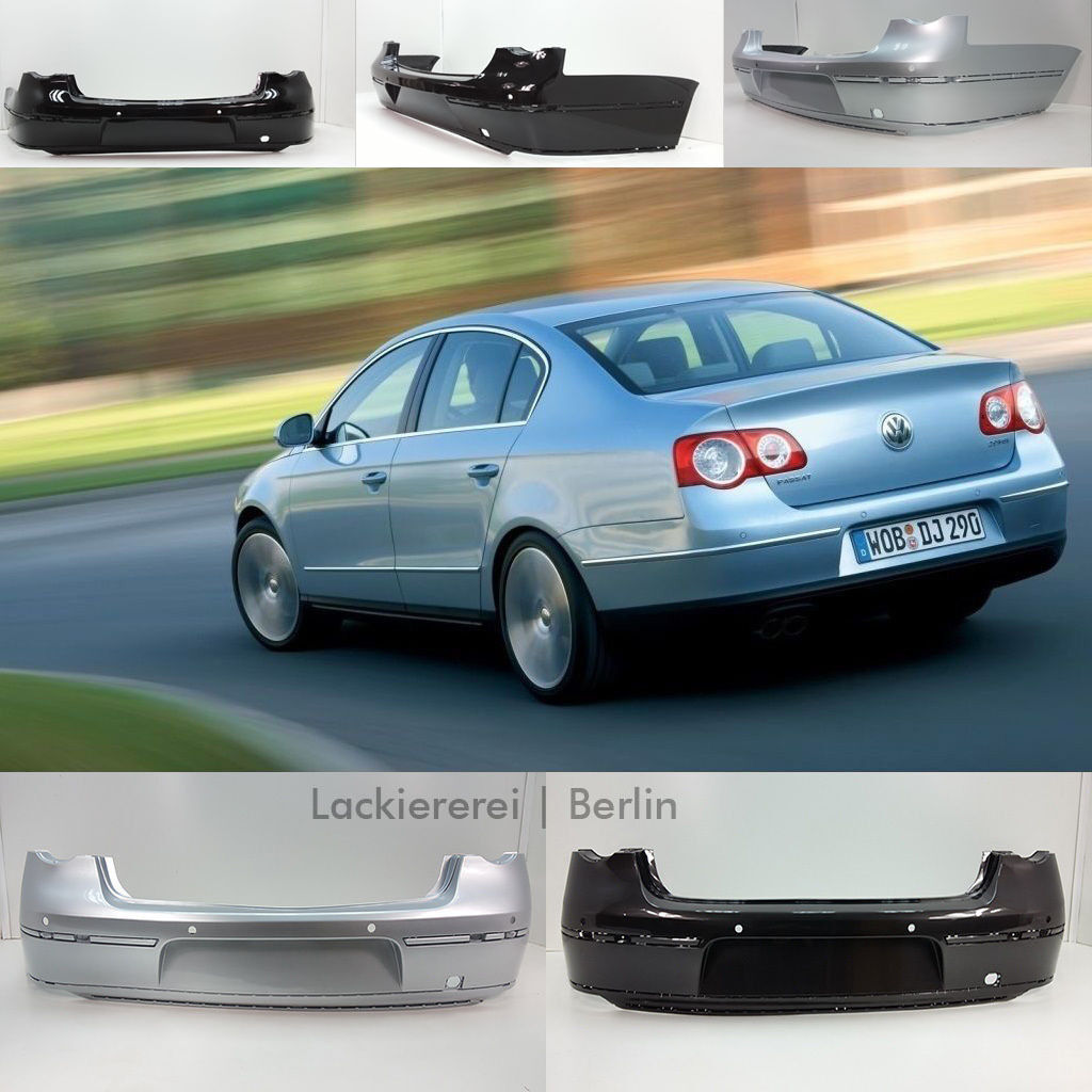 VW Passat 3C Limousine PDC STOßSTANGE HINTEN LACKIERT IN IHRER ...