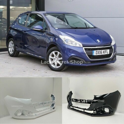 STOßSTANGE VORNE LACKIERT IN WUNSCHFARBE NEU für Peugeot 208 2015-2019 ohne/mit PDC