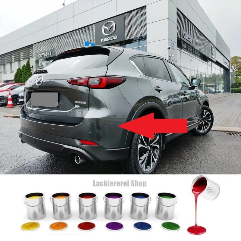 STOßSTANGE HINTEN LACKIERT IN WUNSCHFARBE NEU für Mazda CX-5 2022-2025