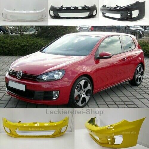 STOßSTANGE VORNE LACKIERT IN WUNSCHFARBE NEU für VW Golf 6 GTI/GTD