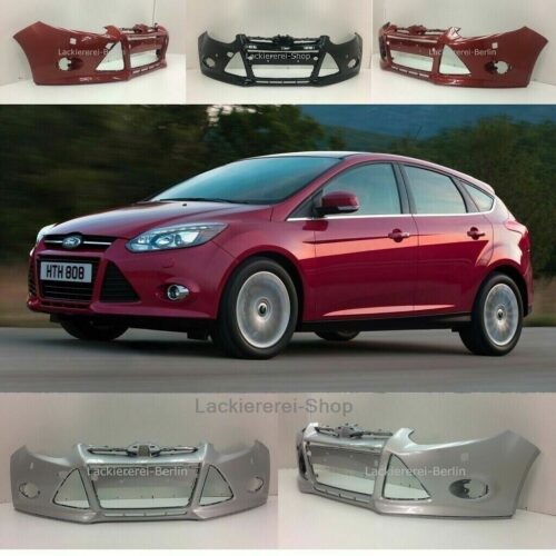 STOßSTANGE VORNE LACKIERT IN WUNSCHFARBE NEU für Ford Focus 2011-2014 versch. Varianten