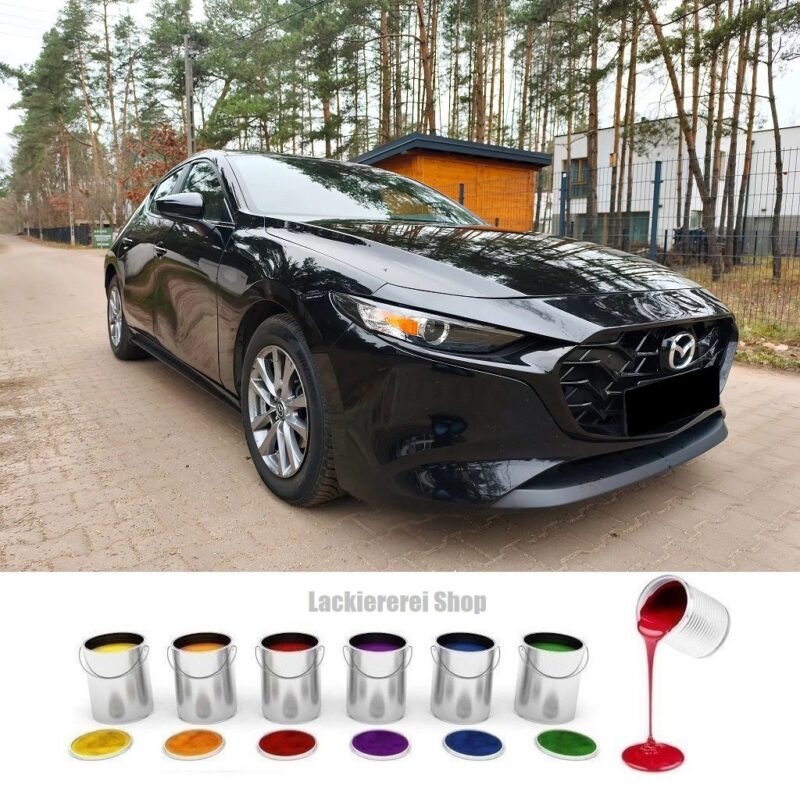 STOßSTANGE VORNE LACKIERT IN WUNSCHFARBE NEU für Mazda 3 2019-