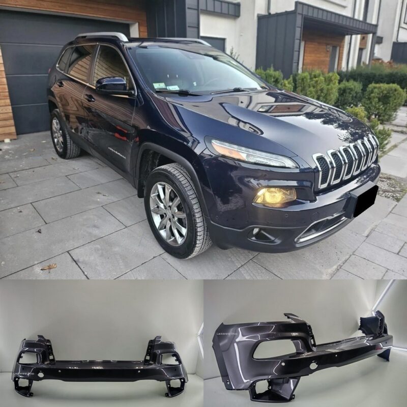 STOßSTANGE VORNE LACKIERT IN WUNSCHFARBE für JEEP CHEROKEE KL 2013-2018