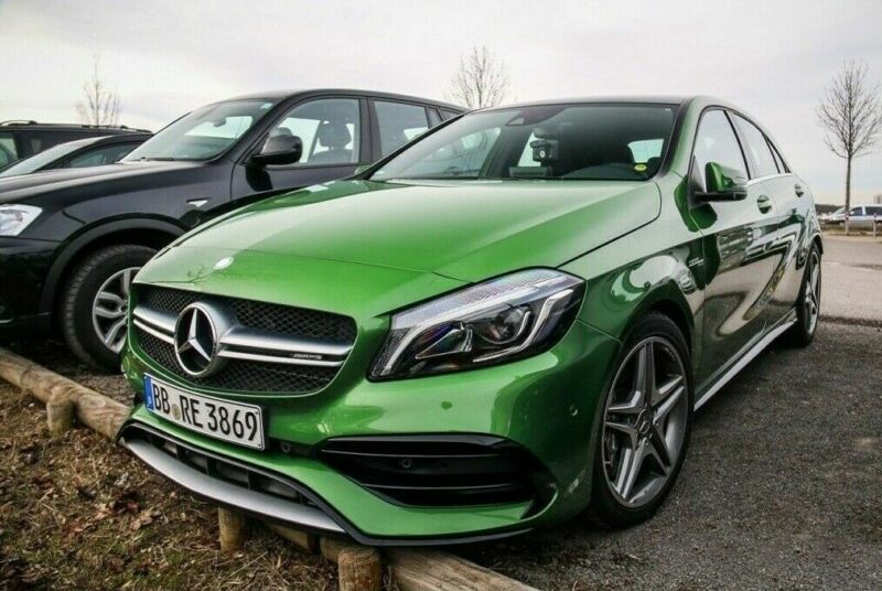 MOTORHAUBE LACKIERT IN WUNSCHFARBE NEU für Mercedes-Benz A-Klasse W176 ALU – Bild 2