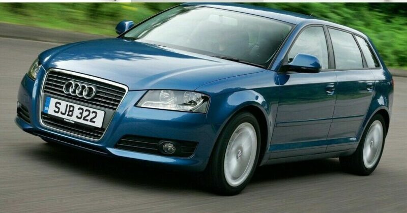KOTFLÜGEL VORNE rechts  LACKIERT IN LZ7L NEU für Audi A3 8P 08-12 Lagerware – Bild 2