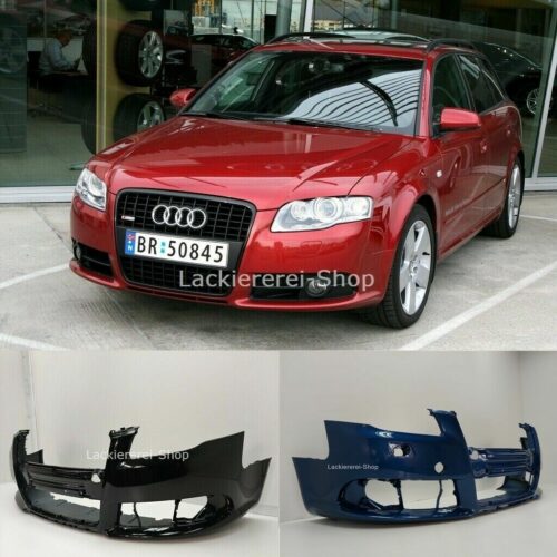 STOßSTANGE VORN LACKIERT IN WUNSCHFARBE ORIGINALTEIL für Audi A4 B7 S-LINE 2004-2008 verschiedene varianten
