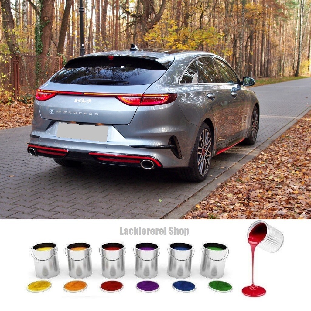 STOßSTANGE HINTEN LACKIERT IN WUNSCHFARBE KIA PROCEED GT 2018-2025 ORIGINAL NEU