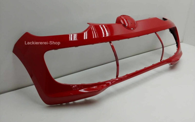 STOßSTANGE VORN LACKIERT IN LY3D "Tornadorot" NEU für VW Up! 2012-2016 Lagerware – Bild 3
