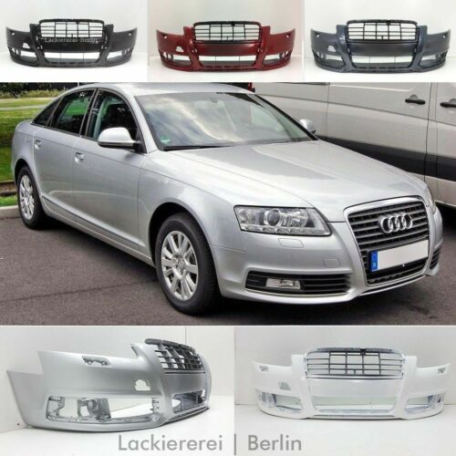 STOßSTANGE VORNE LACKIERT IN WUNSCHFARBE NEU für Audi A6 C6 2008-2011