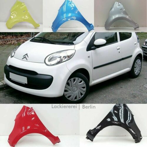 KOTFLÜGEL VORNE LACKIERT IN WUNSCHFARBE NEU für Citroen C1 2005-2014