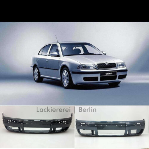STOßSTANGE VORNE LACKIERT IN WUNSCHFARBE NEU für Skoda Octavia 1U 2000-2010