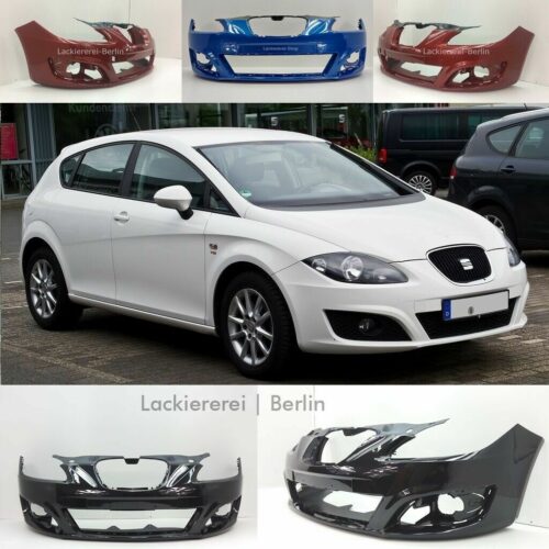 STOßSTANGE VORNE LACKIERT IN WUNSCHFARBE NEU für Seat Leon 2009-2012