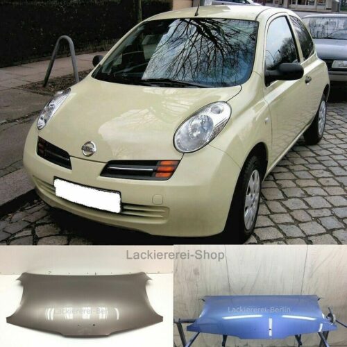MOTORHAUBE LACKIERT IN WUNSCHFARBE NEU für Nissan Micra 2003-2010
