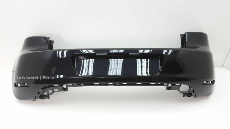 STOßSTANGE HINTEN LACKIERT IN WUNSCHFARBE NEU für VW Golf 6 ohne PDC – Bild 4